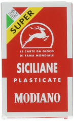 Modiano Italian Sicilian Scopa cards deck, ideal for traditional games and crafts