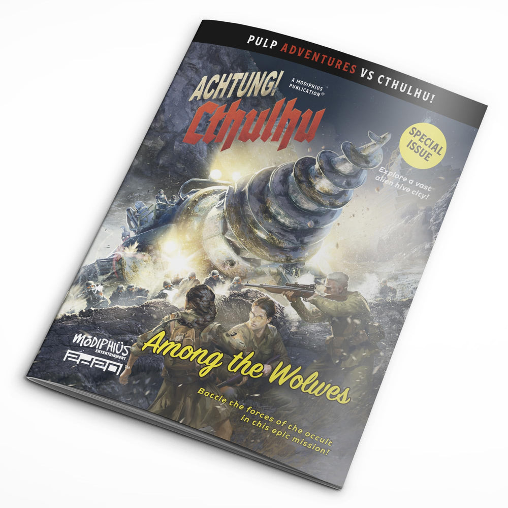 Modiphius Achtung! Cthulhu starter books illustrate core rules and missions