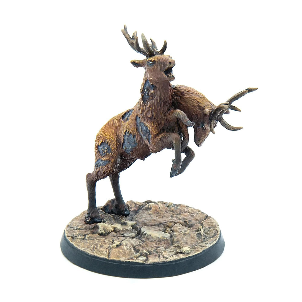 Modiphius Radstag Herd multi-part kit offers customizable poses for dynamic scenes.