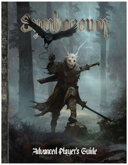 Modiphius Symbaroum Advanced Player's Guide cover: essential reference for players exploring a dark, immersive world