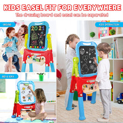 Mojitodon easel is portable and easy to assemble for indoor or outdoor use.