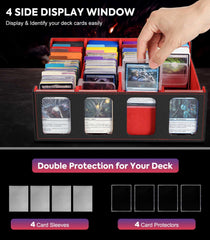 MoKo card supporters keep cards upright to prevent bending during transport