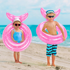 MoKo easy-inflate valve pink ring, quick setup for on-the-go fun