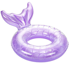 MoKo inflatable swimming ring in purple provides buoyant support for kids’ pool time.
