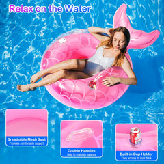 MoKo float features a light switch to power LED illumination.