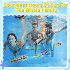MoKo torpedo set shown at a lively pool party.