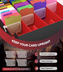 MoKo PU leather shell provides waterproof, scratch-resistant protection for cards.