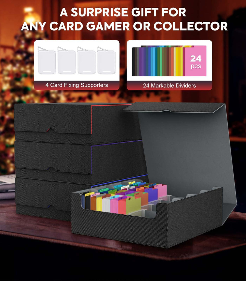 MoKo wide compatibility fits Magic, YuGiOh, sports cards, and more.