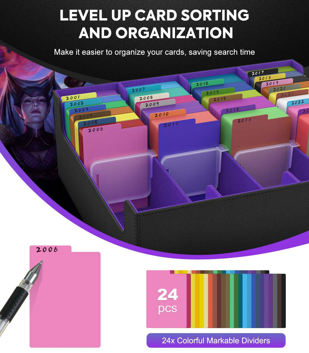 MoKo wide compatibility fits standard card sizes for popular games