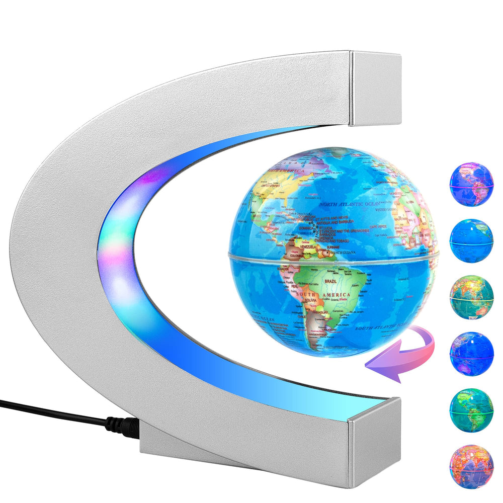 MOKOQI magnetic levitating globe stand for a mesmerizing desk centerpiece.