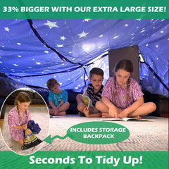 Molcey bean bag anchor weights keep forts steady during indoor play.