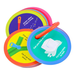 MOLLYBEE KIDS durable plastic ring keeping cards organized for on-the-go use