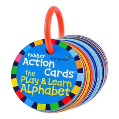 MOLLYBEE KIDS alphabet activity cards cover image for preschool learning