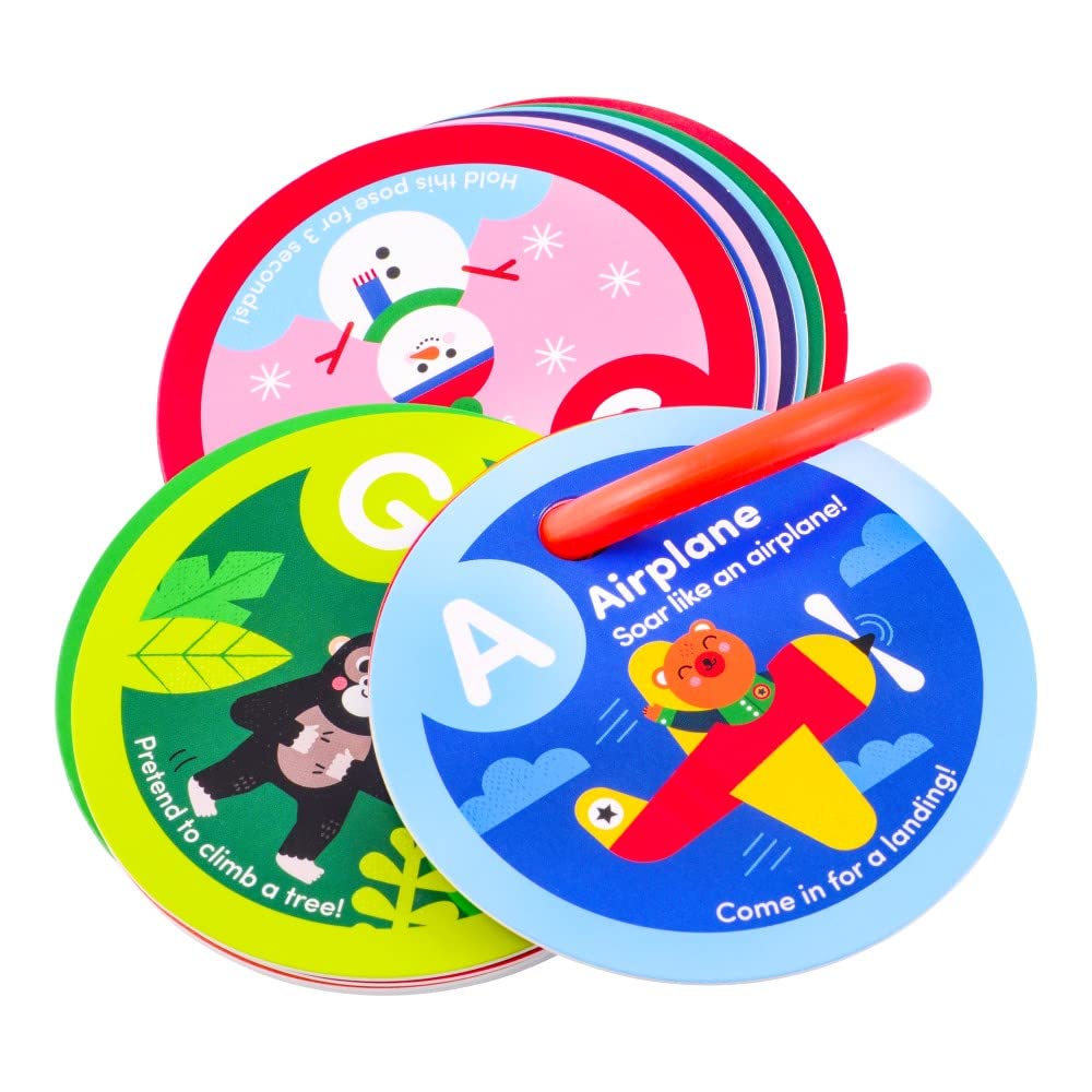 MOLLYBEE KIDS dance-move examples card inspires movement from everyday actions