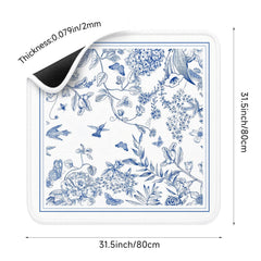 Molovsiny Mahjong Mat Quiet Play demonstrates layered surface reducing tile clatter.