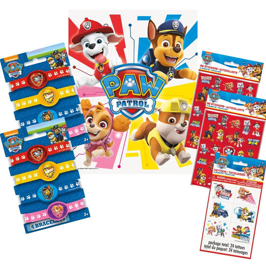Momentko Paw Patrol loot bag bundle packaging helps with quick party setup.