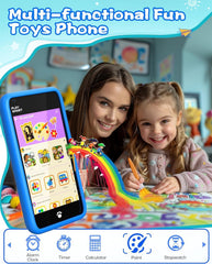 MOMILLA Kids Phone game library and 200+ apps fuel imaginative play.