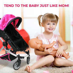 Mommy and Me Babyboo doll pram free carriage bag for travel