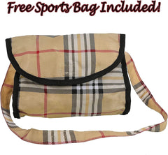 Lower basket provides extra storage for accessories during playtime