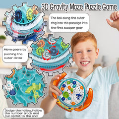 Close-up of gears in motion from mommyaboys JRDBS WINL puzzle