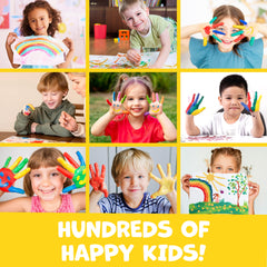 Momo & Nashi ideal for hand and feet painting, family art moments at home or class