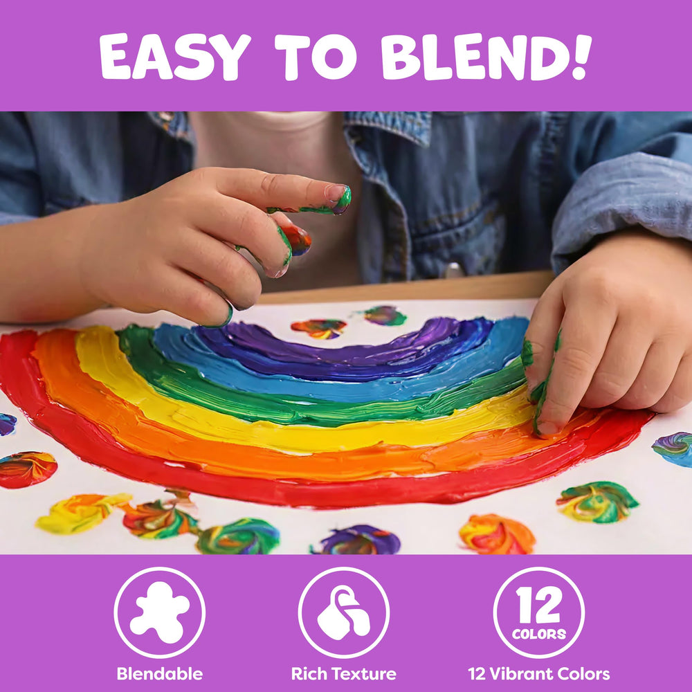 Momo & Nashi tactile squishy paints inviting sensory exploration