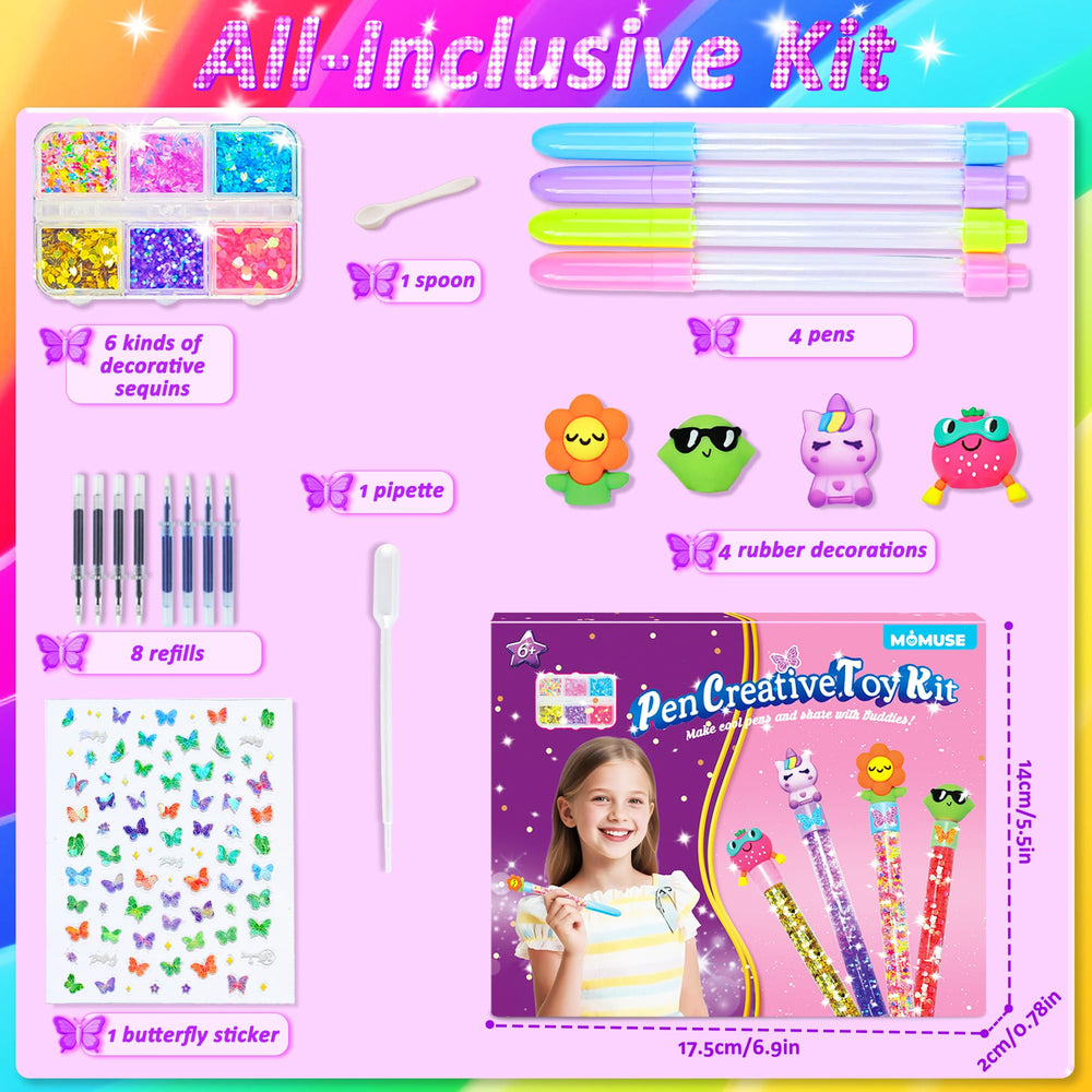 MOMUSE DIY pen kit set for group crafting at parties or classrooms