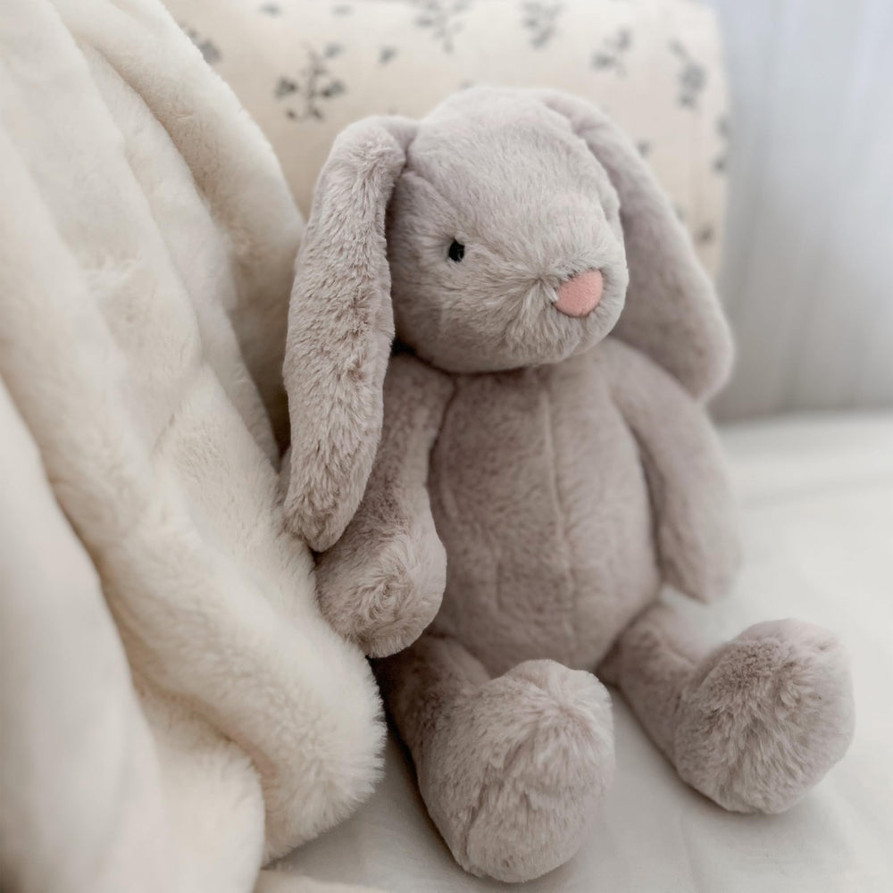 MON AMI Sterling Bunny makes a gift that's ready to give.