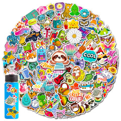 MonEnfance water bottle stickers decorate bottles with waterproof, fade-resistant colors.