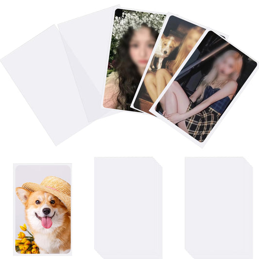Monigte photocard sleeves offer ultra-clear visibility while protecting cards from fingerprints.