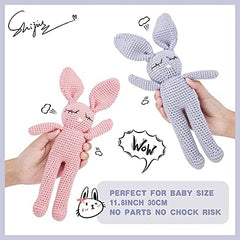 Moni's Choice Easter bunny blue adds safe, soft nursery decor
