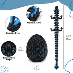 Monjita Dragon Egg Articulated Joints enables poseable figures for creativity and focus.