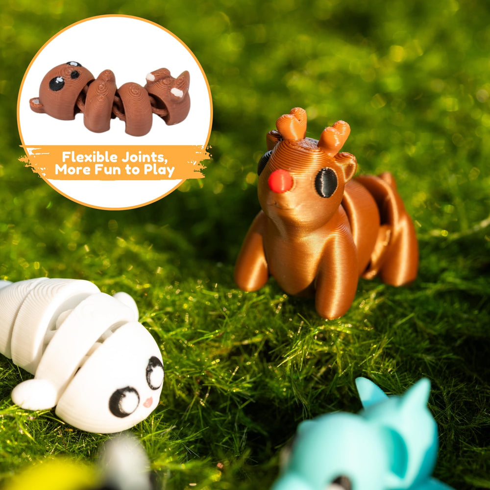 MONJITA mini animal figurines brighten desks as playful desk decor