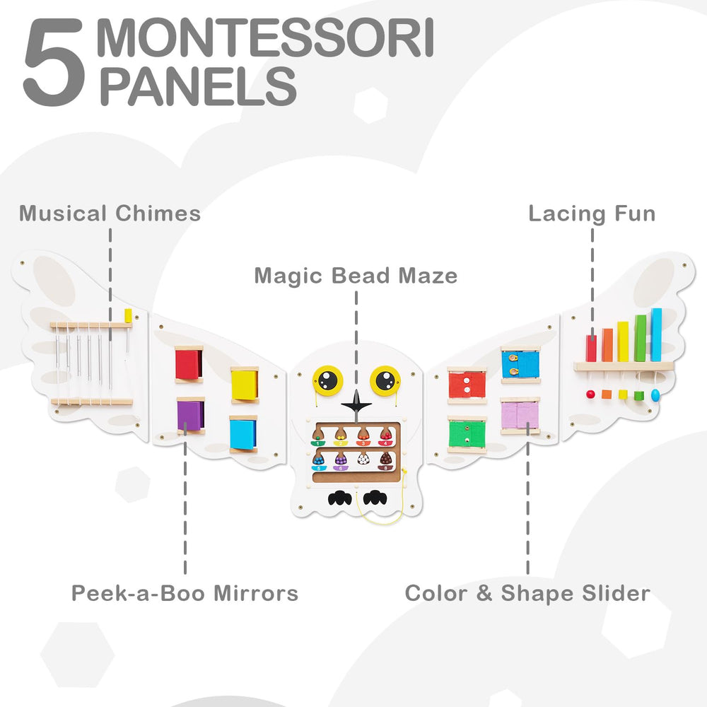 Monläurd birch wood Montessori toy features smooth edges for safe exploration