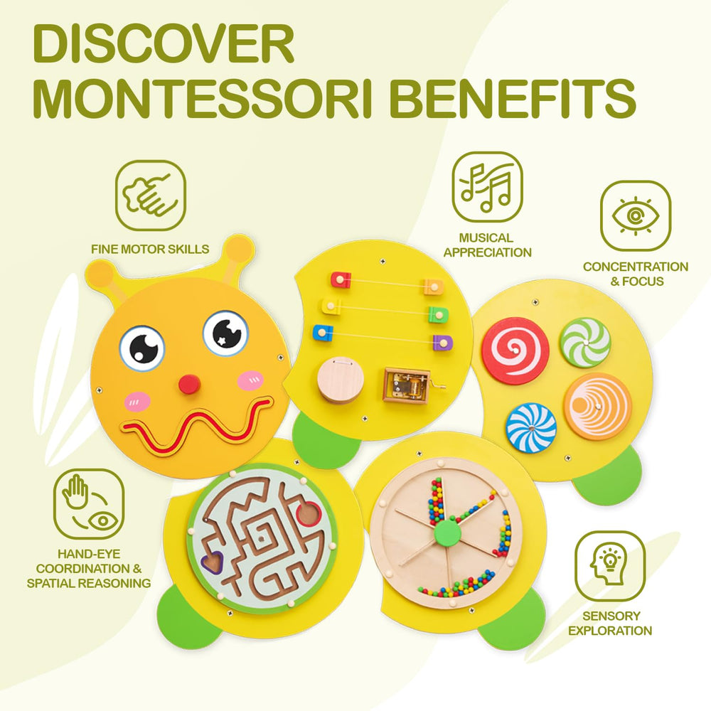 Monläurd Caterpillar Age Range 6m to 12y supports growing independence.