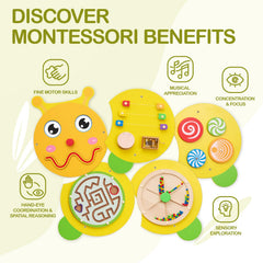 Monläurd Caterpillar Age Range 6m to 12y supports growing independence.