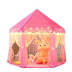 Monobeach Princess Castle Play Tent front view for imaginative play and cozy hideaways.