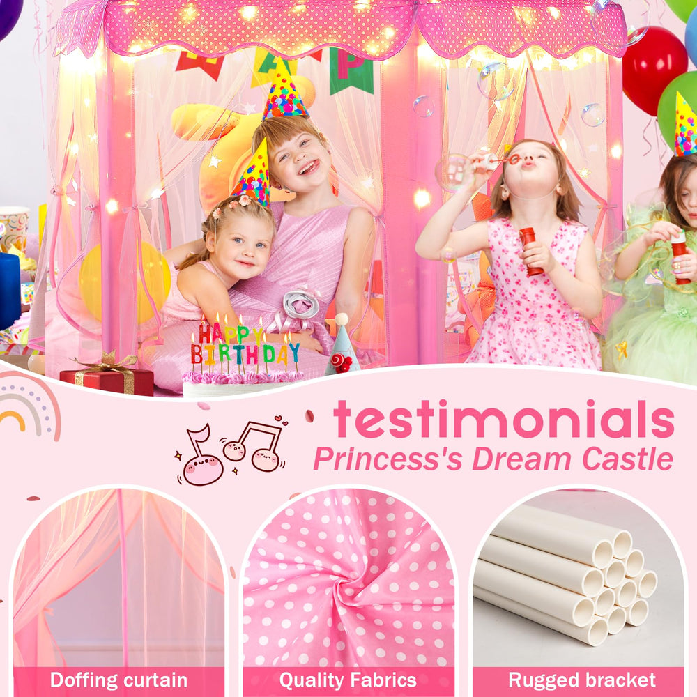 Monobeach Princess Tent outdoor setup during sunny days