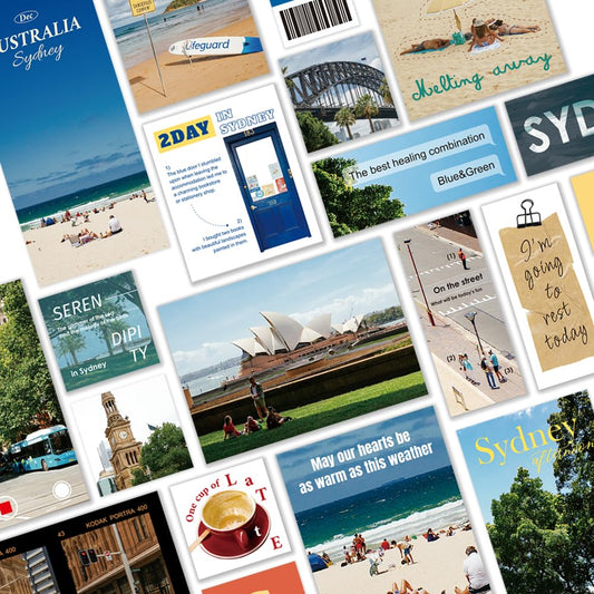Monolike Capture The Life sticker pack cover, perfect for diaries and planners.