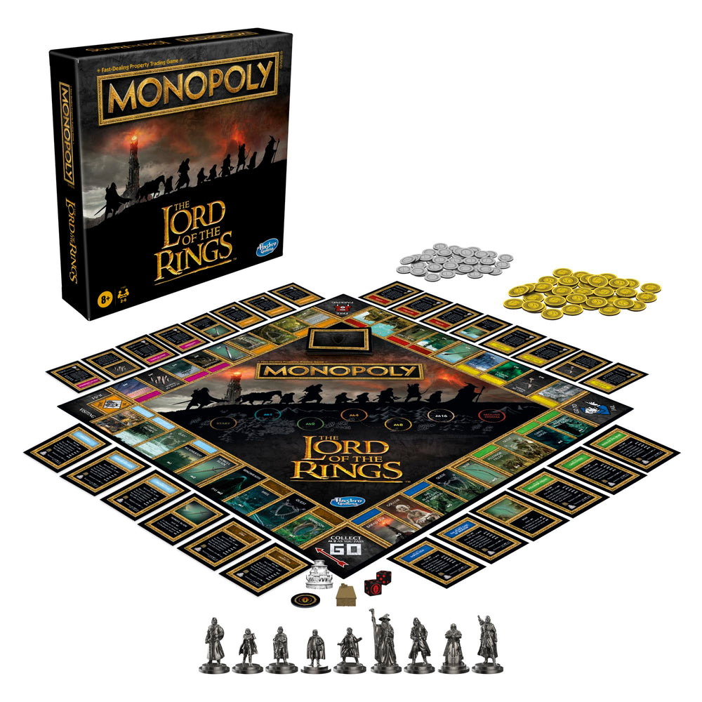 Monopoly Lord of the Rings family game night box set ready for shared adventures