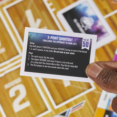 Monopoly NBA roster management tool card visuals