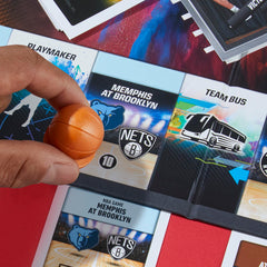 Monopoly Prizm NBA 2nd Edition game board top view showcases layout