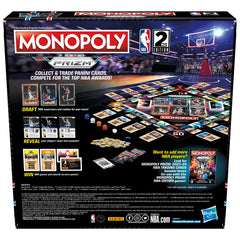 Monopoly Prizm NBA 2nd Edition Panini cards front—ideal for drafting your team