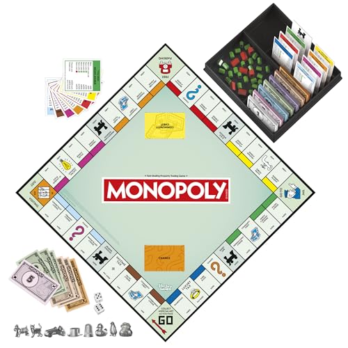 Monopoly rent and property action areas visible for strategic planning.