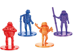 Monopoly TMNT Mutant Mayhem ninja action die unlocks turtle powers during turns.