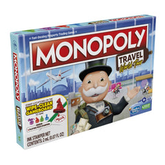 Monopoly Travel World Tour travel journal cards offer lasting travel records