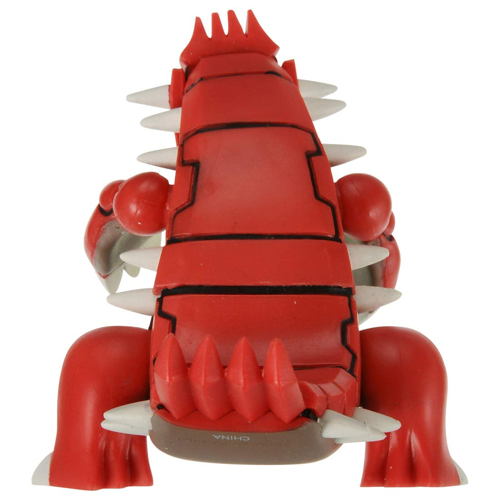 MonColle Groudon ML-03 close-up detail emphasizes pose and texture for pretend play.
