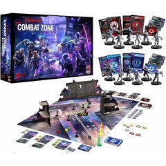 Monster Fight Club Cyberpunk Red Combat Zone core game cover—neon noir art sets the table for urban battles.