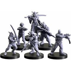 Monster Fight Club Cyberpunk Red Combat Zone miniatures—poseable figures spark dramatic street skirmishes.