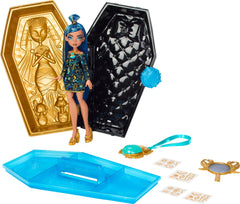 Monster High Cleo De Nile doll ready for stylish adventures in a collectible display pose.